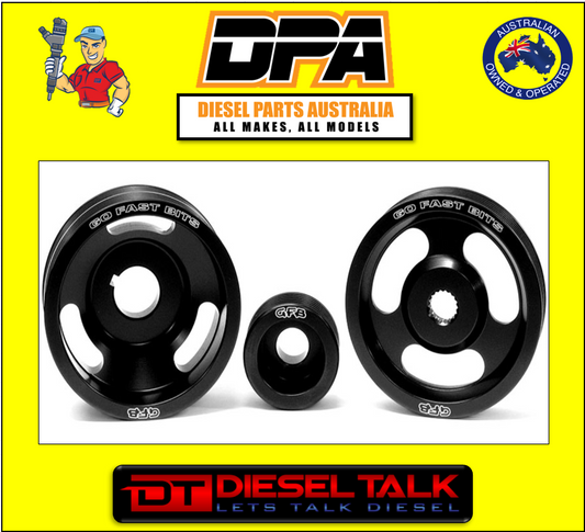 GO FAST BITS 2010 LIGHTWEIGHT UNDERDRIVE PULLEY KIT TO SUIT SUBARU XT/STi GFB