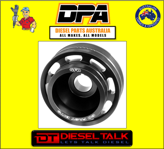 GO FAST BITS 2005 LIGHTWEIGHT UNDER-DRIVE CRANK PULLEY TO SUIT NISSAN GFB