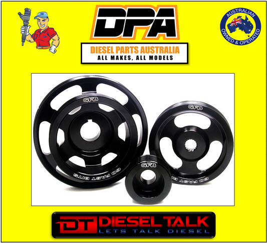 GO FAST BITS 2014 LIGHTWEIGHT UNDERDRIVE PULLEY KIT TO SUIT SUBARU WRX/STi GFB
