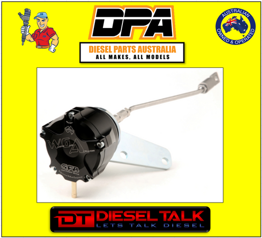 GO FAST BITS 7302 WASTEGATE ACTUATOR FOR MITSUBISHI EVO 9 APPLICATION. GFB