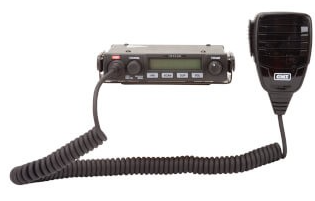 UHF Radio 5W Compact 80 Channel ScanSuite CB Radio With Speaker Microphone