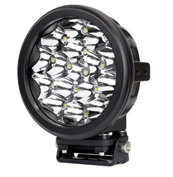 LED Driving Light 7in D Series 9-32V 16x5W 80W 6400lm IP67 Spot Beam