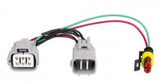 High Beam Patch Harness Suits DMAX 2017-8/20 MUX 2012- 6/21Fact. LED H/Lights 6 Pin