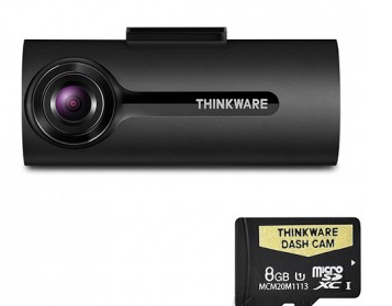 Dash Cam Front 1080P Full HD 12/24 Volt 8GB SD Card