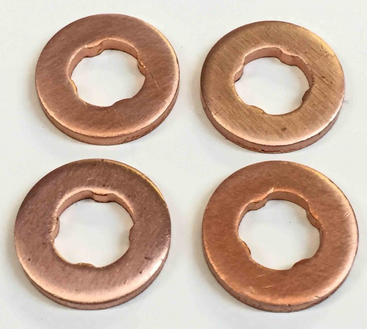 Injector Base Washer 15.0mm x 7.7/7.0mm  x 2.0mm