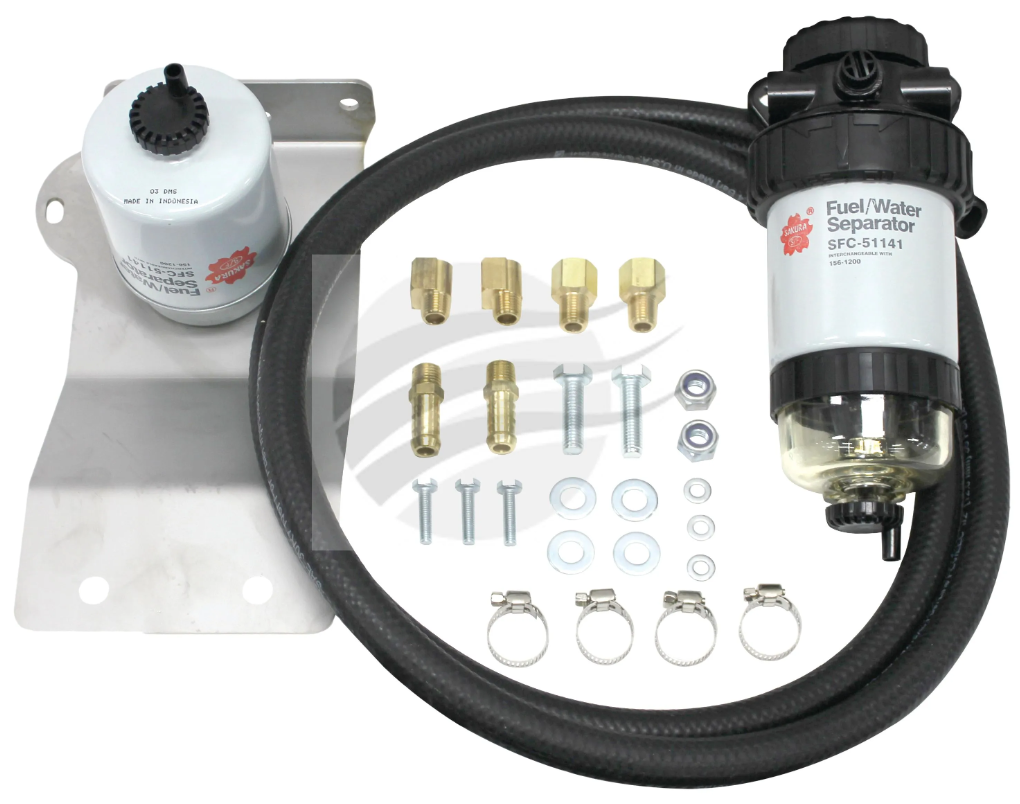 FILTER GUARD PRE FILTER DIESEL FUEL KIT ISUZU DMAX MUX 3.0L