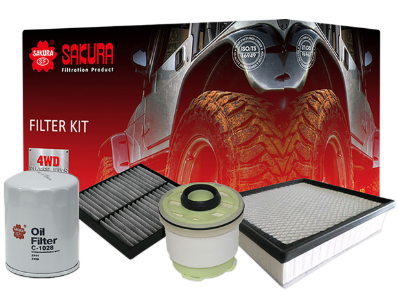 Sakura Filter Kit to Suit Mitsubishi Triton, Pajero & Challenger