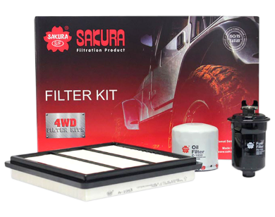 Sakura Filter Kit to Suit Mitsubishi Triton, Pajero & Challenger