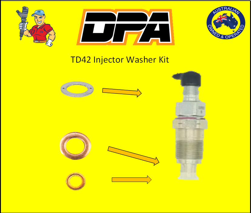 Nissan Patrol TD42 Injector Washer Kit
