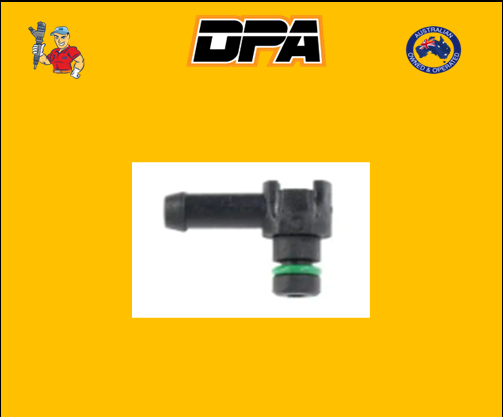 Common Rail Leak Off Connector fitted to Denso (4JJ1)