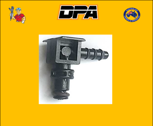 Common Rail Leak Off Connector fitted to Denso (Transit)