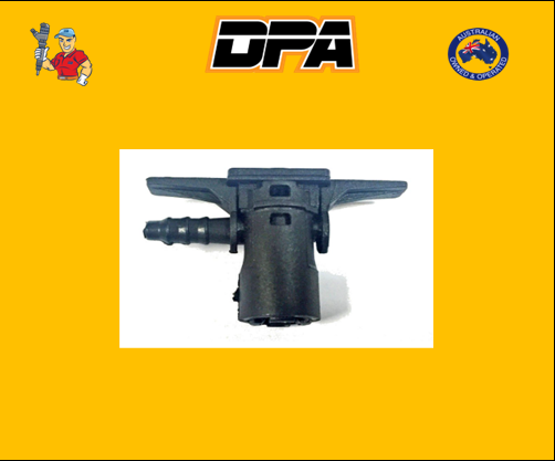 Common Rail 1 way Leak Off Connector fitted to Bosch Piezo