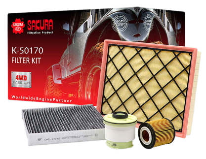 Sakura Filter Kit to Suit Ford Ranger/Everest & Mazda BT-50