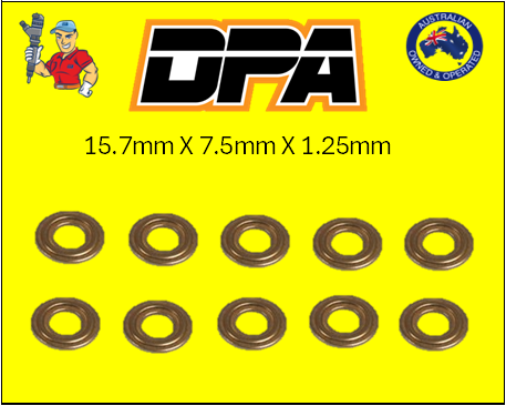 Injector Base Washer 15.7 x 7.5 x 1.25mm