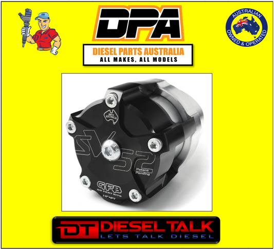 GO FAST BITS T9052 SV52 DIVERTER BOV HIGH FLOW/PRESSURE RACING DUMP VALVE GFB