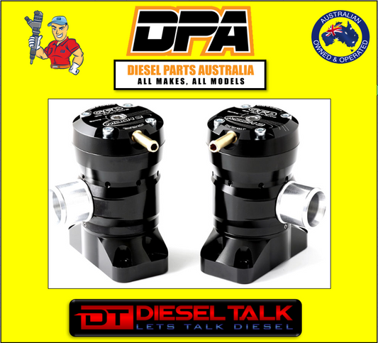 GO FAST BITS T9112 TMS RECIRCULATING DIVERTER VALVE KIA STINGER. 2 VALVES. GFB