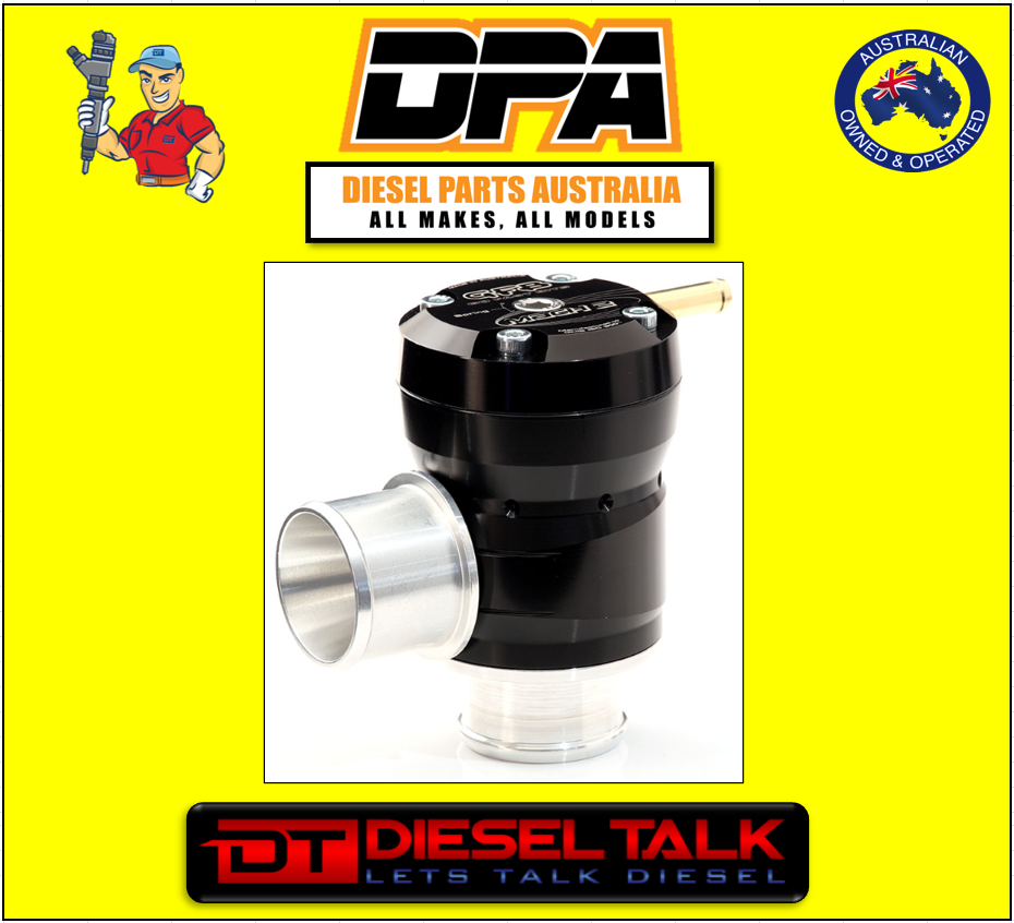 GO FAST BITS T9125 TMS RECIRCULATING DIVERTER VALVE 25MM INLET 25MM OUTLET. GFB