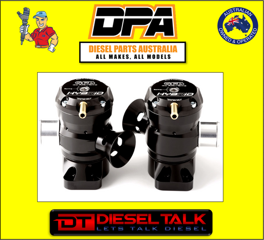 GO FAST BITS T9212 HYBRID DUAL OUTLET/DIVERTER TWIN VALVE KIT KIA STINGER V6 GFB