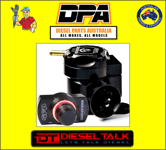 GO FAST BITS T9501 DECEPTOR PRO II DIVERTER VALVE WITH SOUND ADJ SUBARU GFB