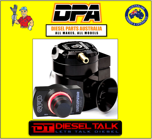 GO FAST BITS T9502 DECEPTOR PRO II DIVERTER VALVE SOUND ADJ MAZDA MITSU NIS GFB