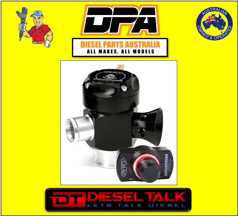 GO FAST BITS T9507 DECEPTOR PRO II DIVERTER VALVE W/ SOUND ADJUSTMENT SUBARU GFB