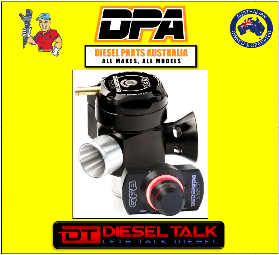 GO FAST BITS T9535 DECEPTOR PRO II DIVERTER VALVE SOUND ADJUSTMENT. NISSAN. GFB