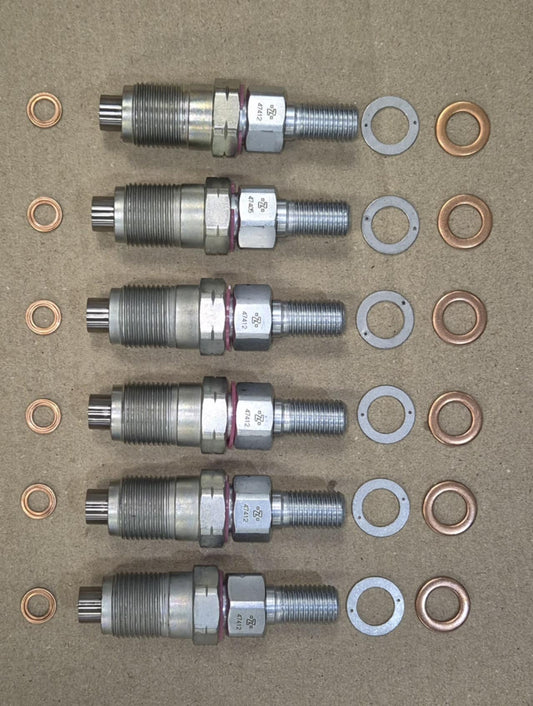 Mechanical Injectors to Suit Nissan Patrol TD42 4.2L 105078-0050 With Washers X6