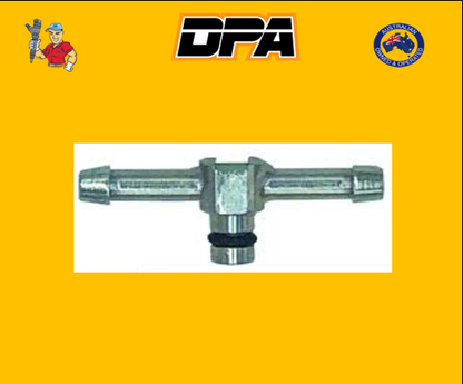 Common Rail Leak Off Connector fitted to Denso (4JJ1)