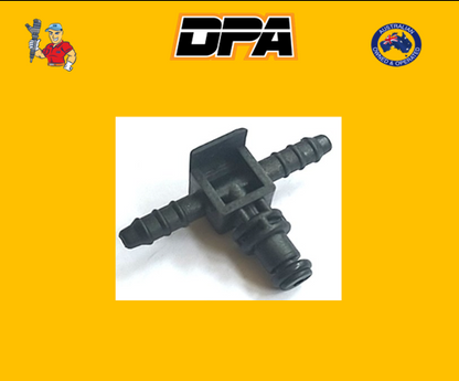 Common Rail Leak Off Connector fitted to Denso (Transit)