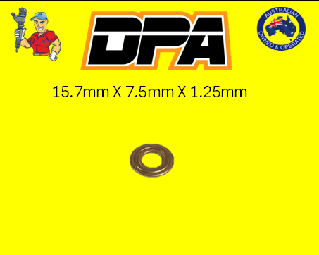 Injector Base Washer 15.7 x 7.5 x 1.25mm