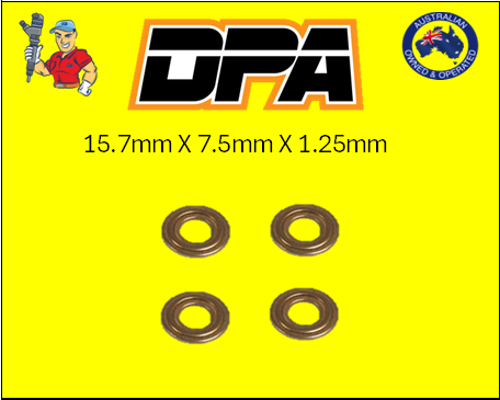Injector Base Washer 15.7 x 7.5 x 1.25mm