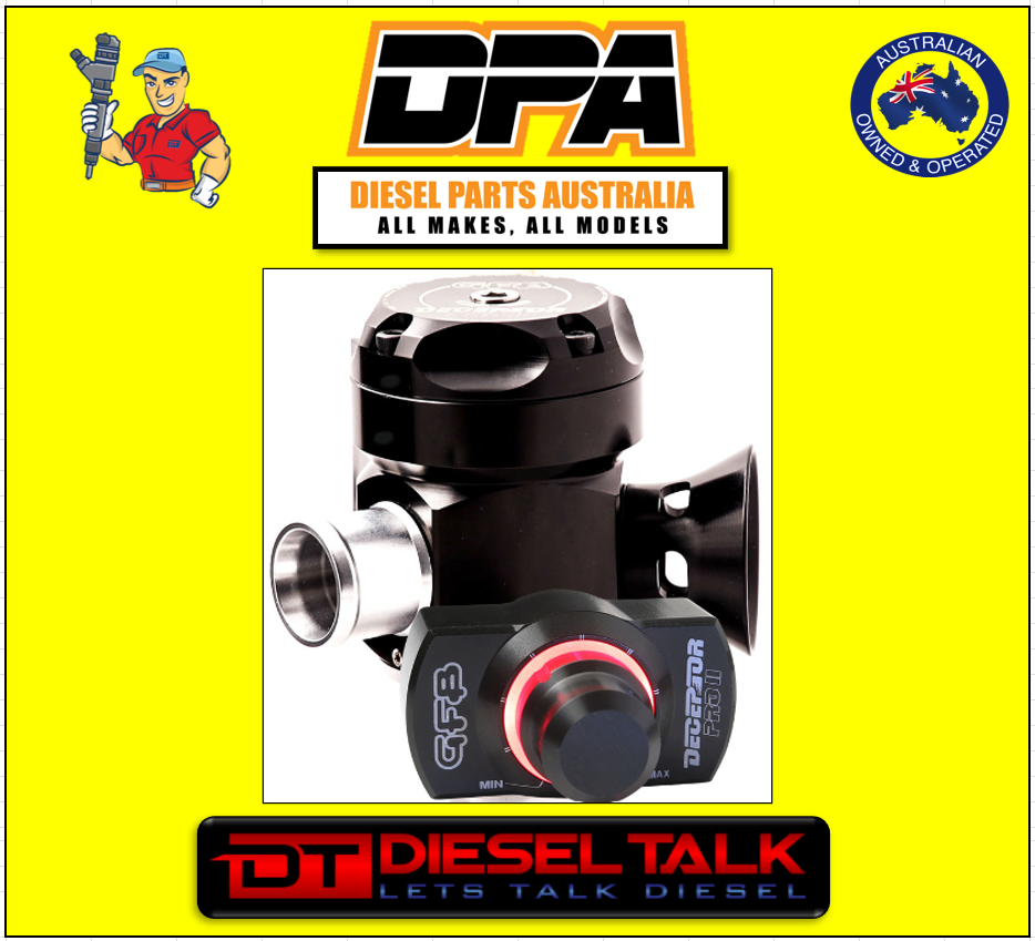 GO FAST BITS T9520 DECEPTOR PRO II DIVERTER VALVE SOUND ADJ SUBARU TOYOTA. GFB